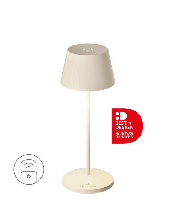 Lampe extérieure Seoul Micro RC crème
