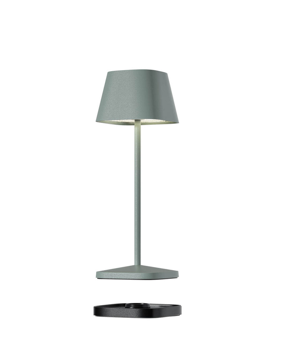 Lampe extérieure Neapel Micro RC vert olive