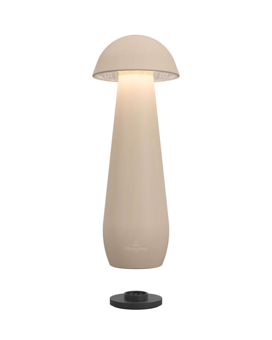Lampe extérieure Modena beige, L 21 cm