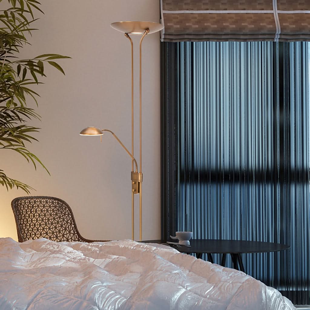 Lampe de sol Biron 7500BR Bronze | Designix - - https://designix.fr