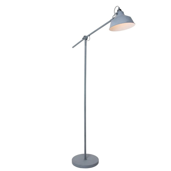 Contemporary Grey Floor Lamp