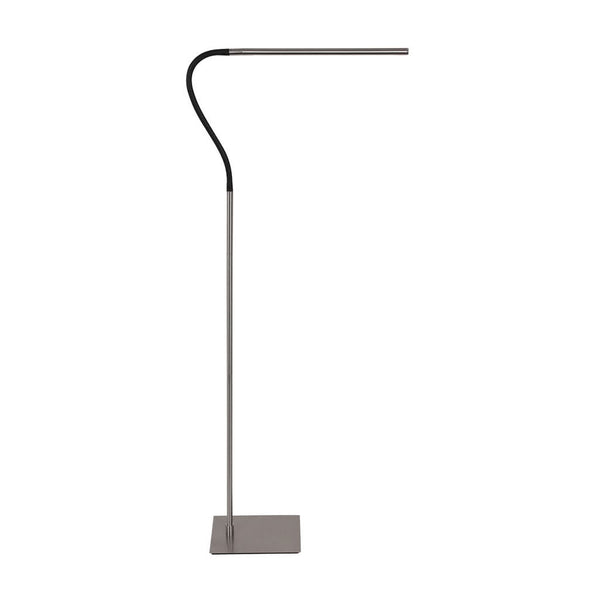 Brushed Steel Flexible Floor Lamp