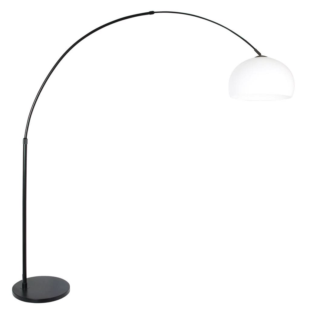 Lampe de sol Sparkled Light 7268ZW+K10610S en plastique noir et blanc | Designix - - https://designix.fr