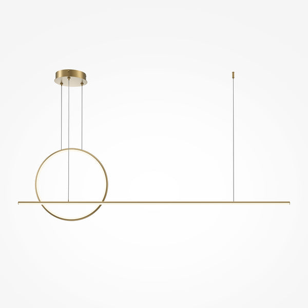 Halo Gold Pendant Light