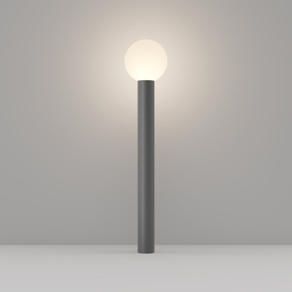 Bold gray outdoor light