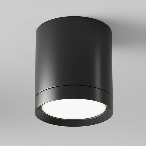 Hoop black ceiling light