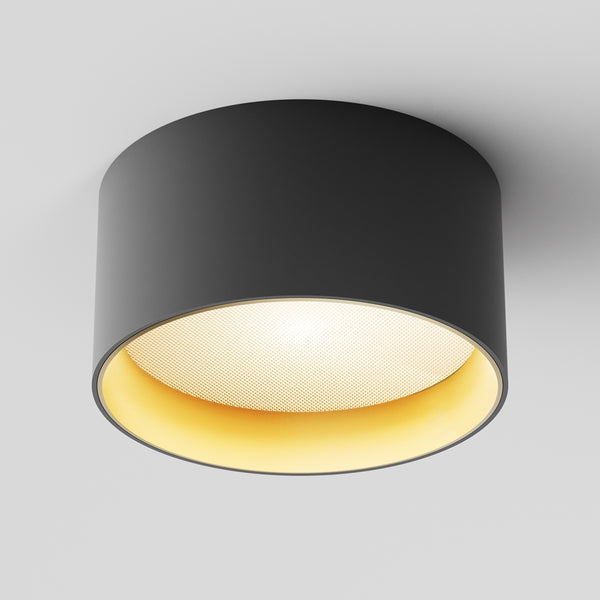 Vega black ceiling light
