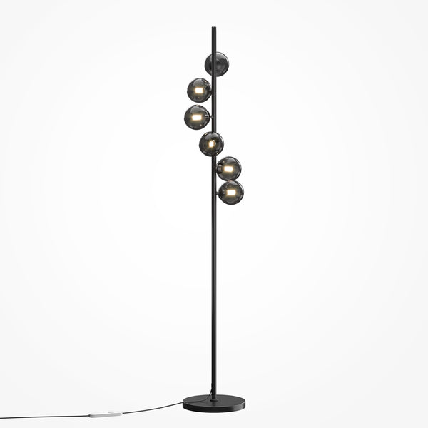 Dallas black floor lamp
