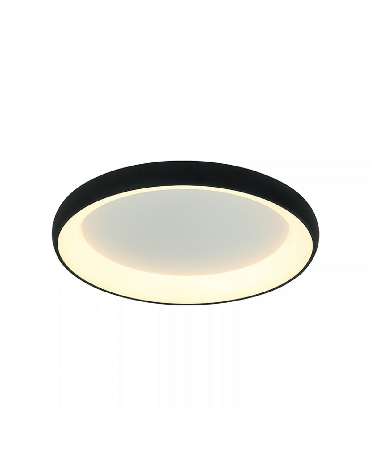 Plafonnier ZAMBELIS D600 43W DESIGN Noir Sable 2048