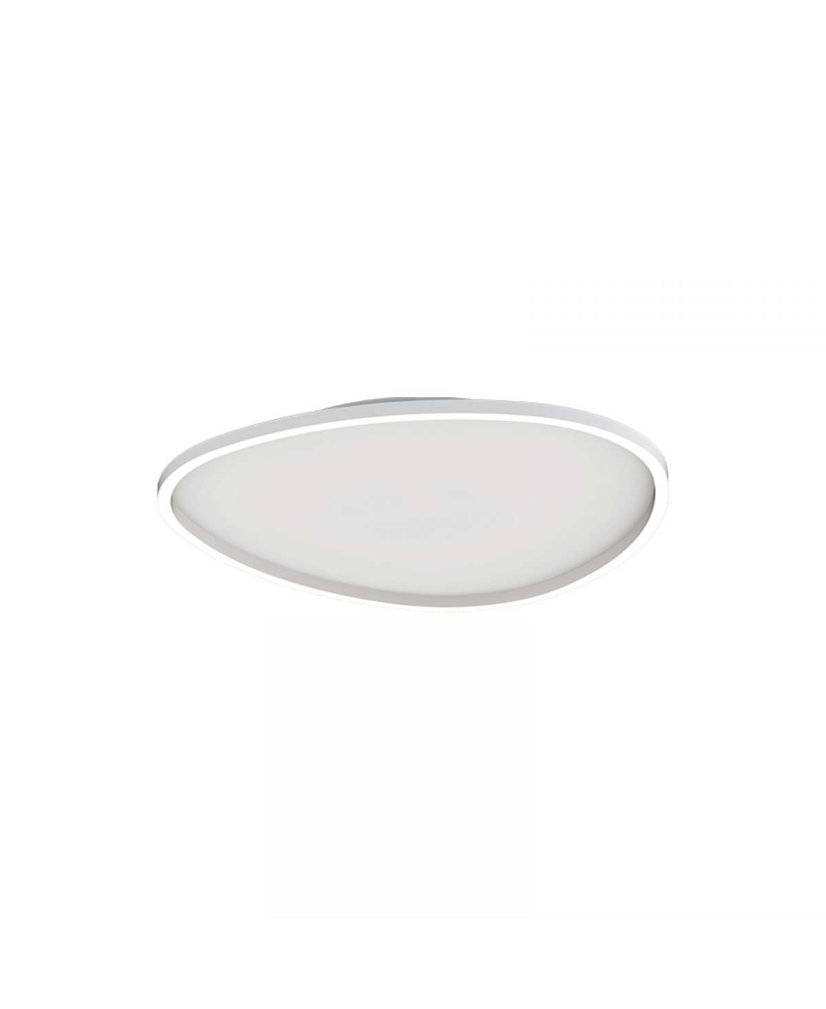 Plafonnier ZAMBELIS 39W Dimmable DESIGN Blanc Mat 23209