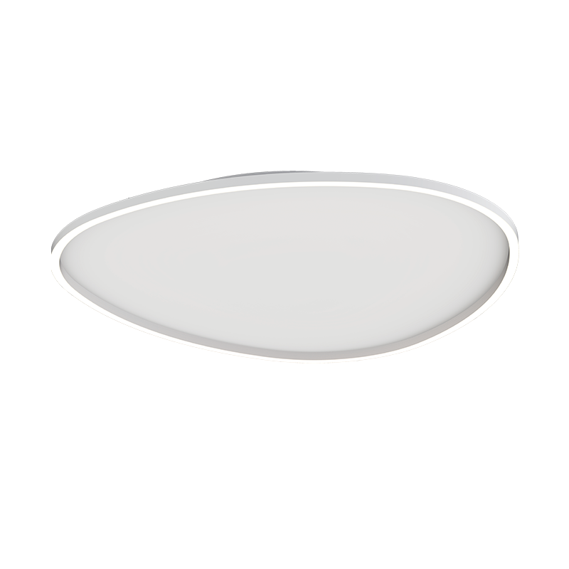Plafonnier ZAMBELIS 58W Dimmable DESIGN Blanc Sable 23212