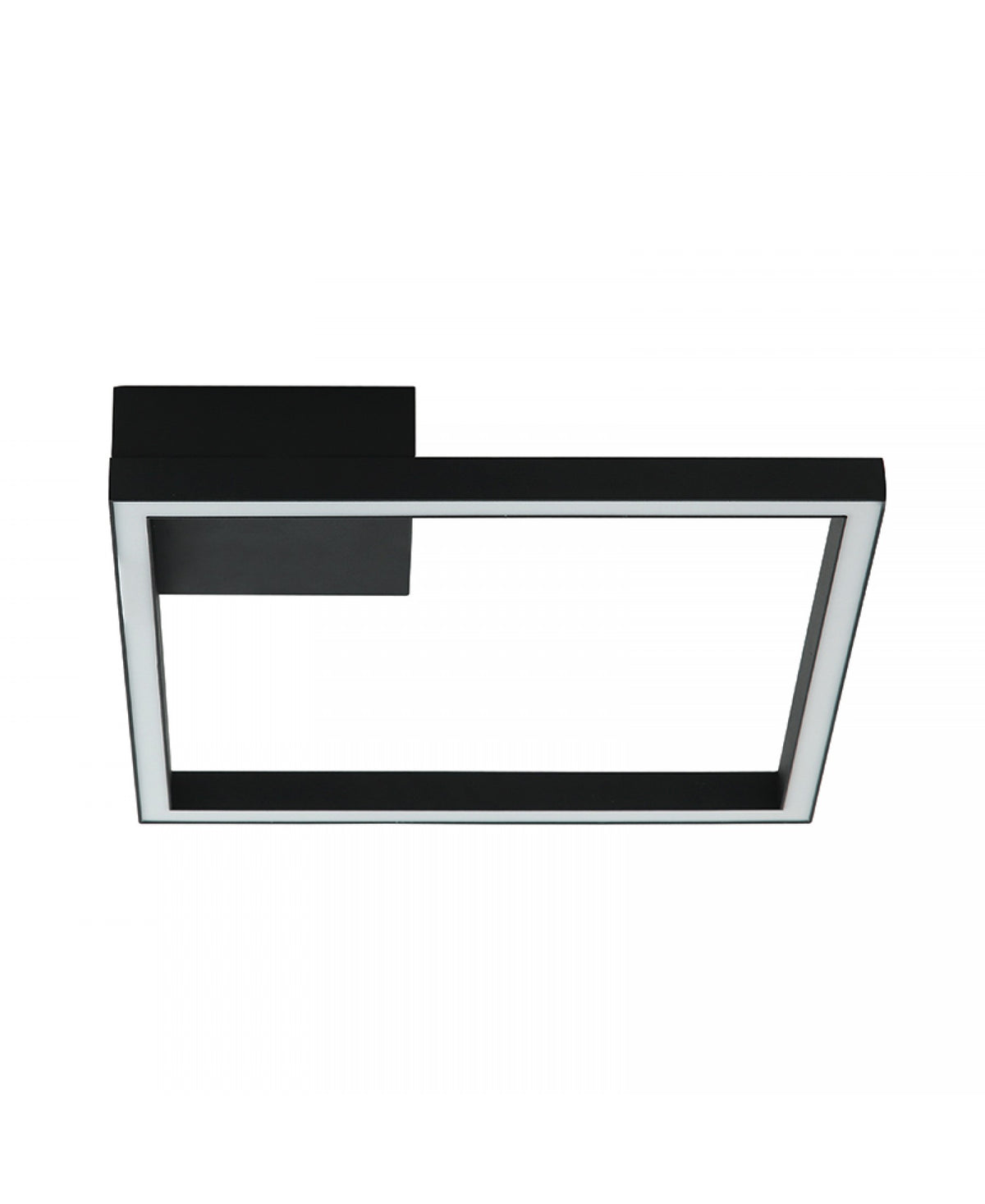 Plafonnier ZAMBELIS 15W DESIGN Noir Sable 2029