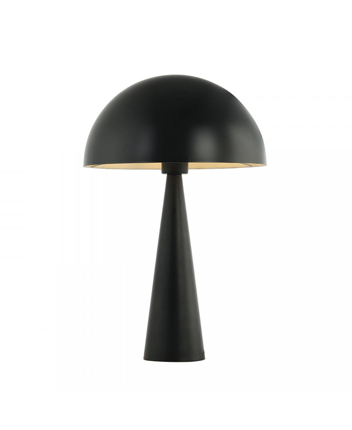 Lampe sur table ZAMBELIS D300 E27 DESIGN Noir Mat Sans Source 20210