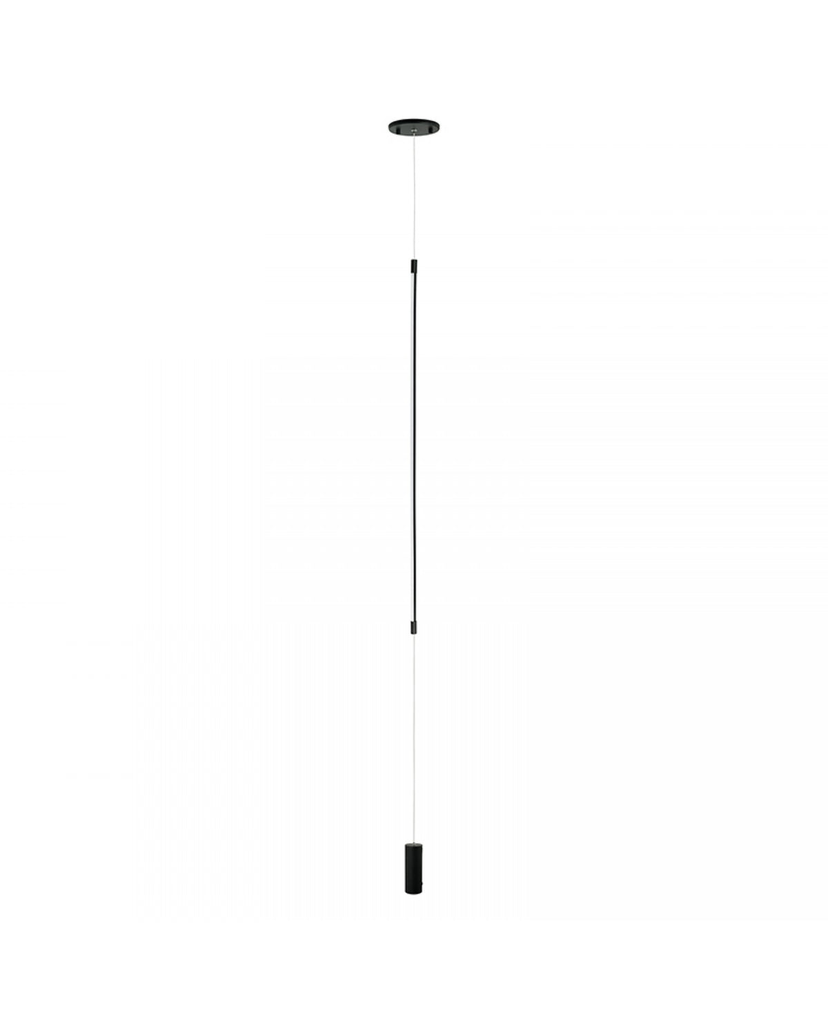 Lampe sur pied ZAMBELIS D110 19W DESIGN Noir Mat 20184