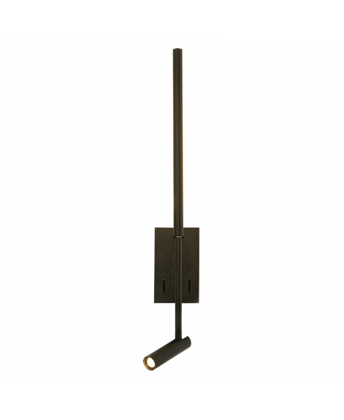Applique ZAMBELIS 2,5+5W DESIGN Noir Mat 23039