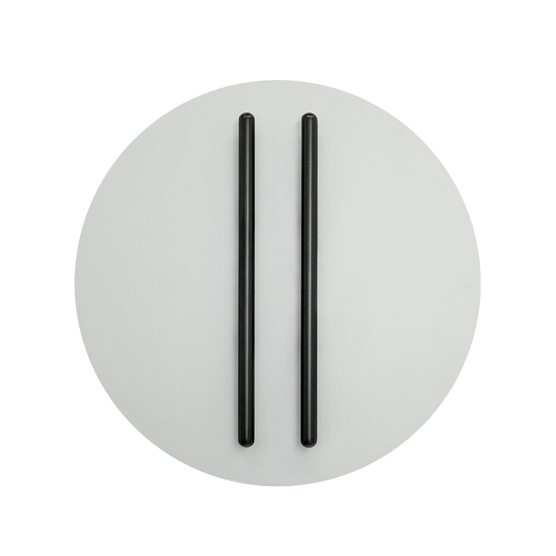 Applique Murale ZAMBELIS D400 13W Dimmable DESIGN Gris Sable et Noir 2573