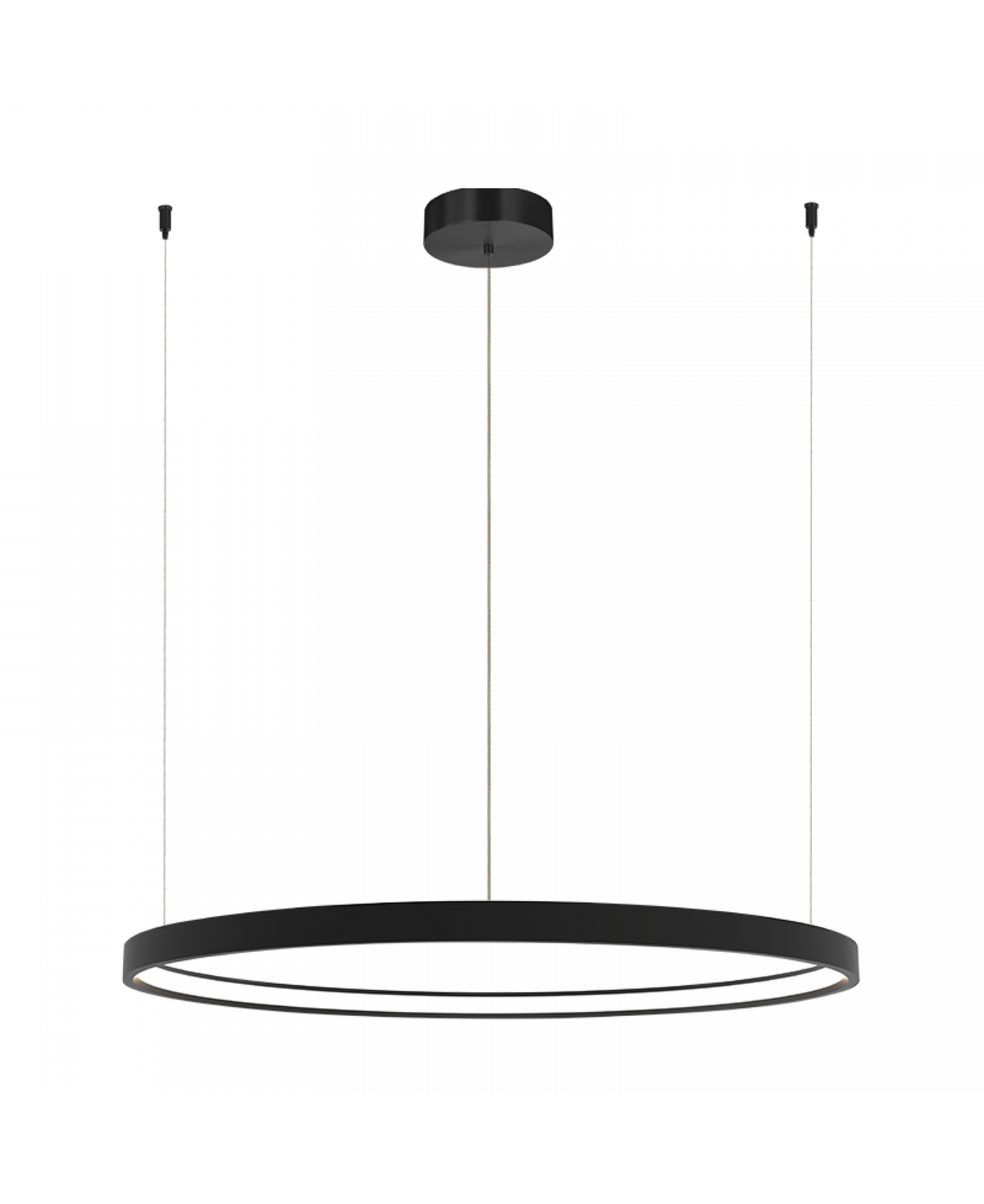 Suspension ZAMBELIS D900 45W Dimmable DESIGN Noir Mat 23035