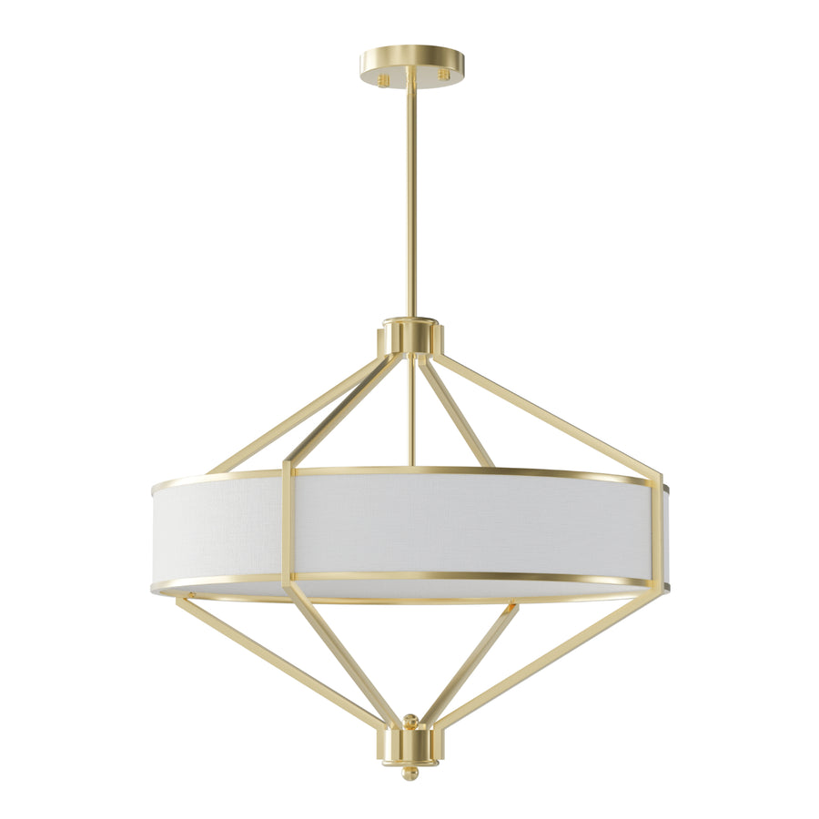 Suspension Zundo 60, abat-jour tissu