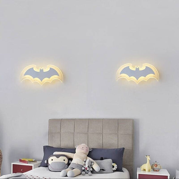 Bedroom wall light | Bat-Signal