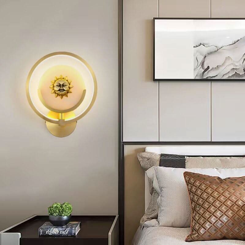Applique Murale Ronde | Axis - Designix Applique Murale Soleil Blanc chaud (2700 - 3500K)