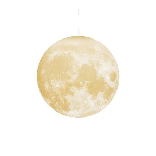 Gold bedroom pendant light | Séléné