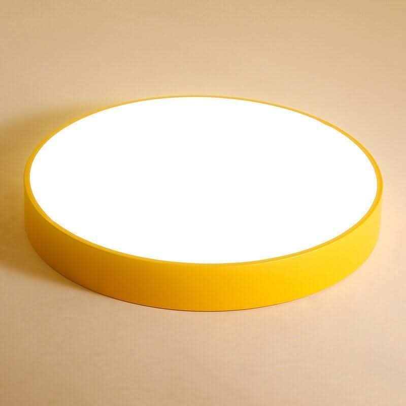 Plafonnier Circle Led Design | Granit - Designix Plafonnier Blanc 23cm | 13W Blanc Chaud