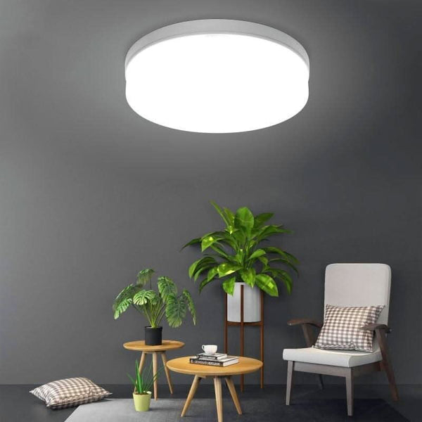 Circle LED Designer Ceiling Light | Granite