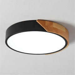 Round Wooden Designer Ceiling Light | Vivid