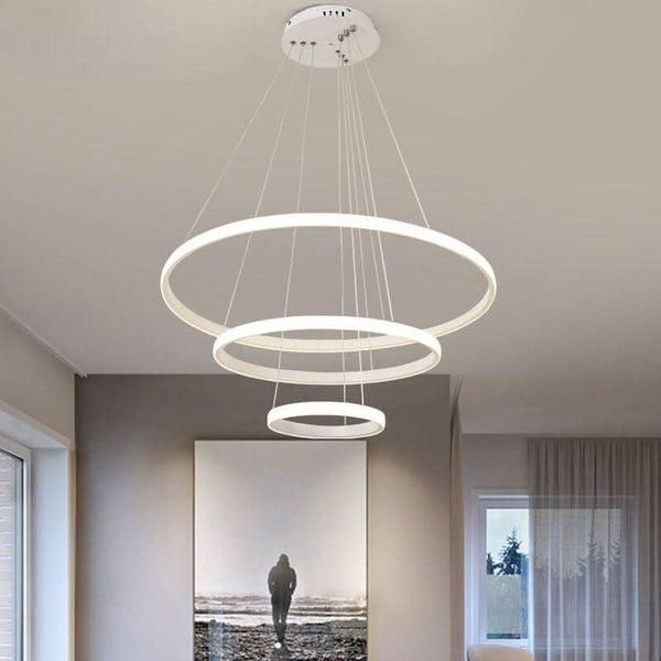 Circle Pendant Light | Auroral Glow