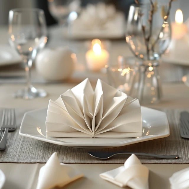 6 Easy and Original Napkin Folding Techniques