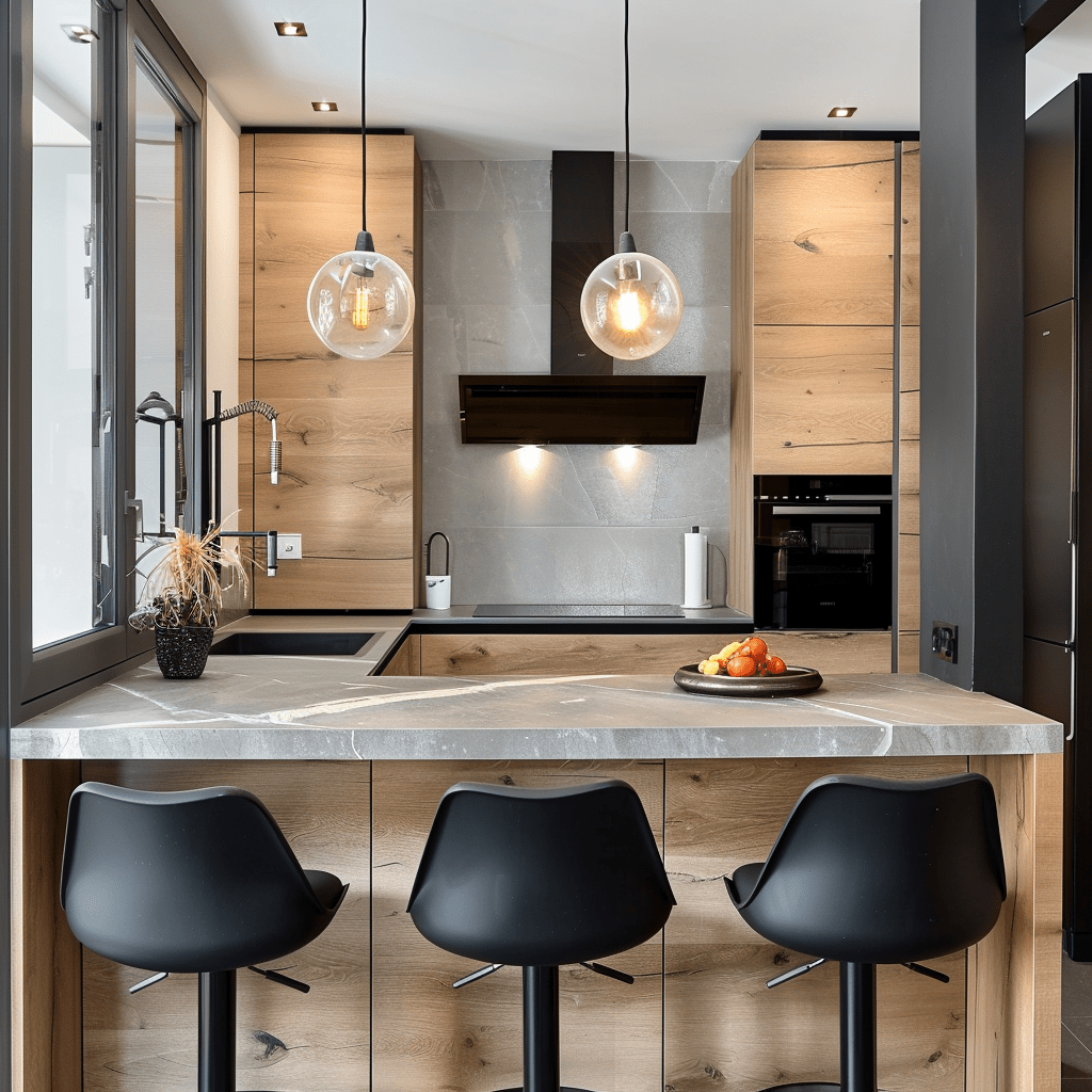 Creating a real dining area in an XXS kitchen
