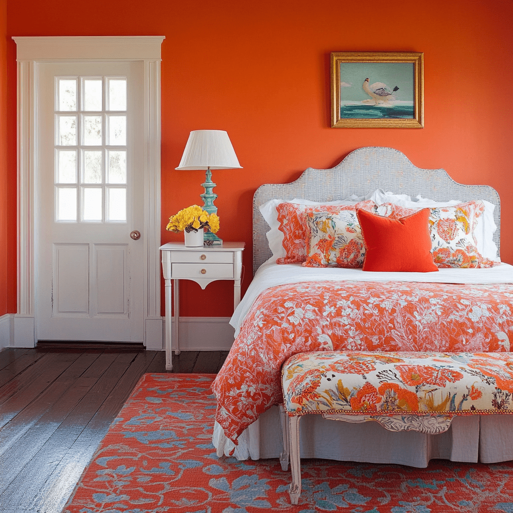 How to Incorporate Coral Into the Bedroom?