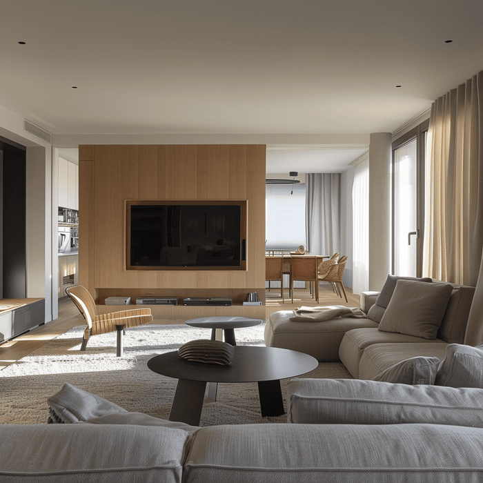 How to Arrange Furniture and Decorate a Living Room and Dining Room?