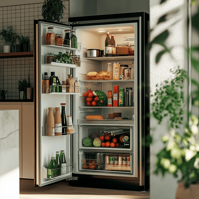 How to Hide Your Fridge in an Open-Plan Kitchen?