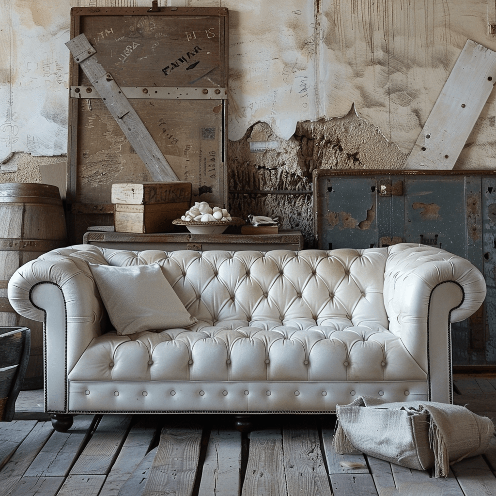 How to Clean a White Leather Sofa