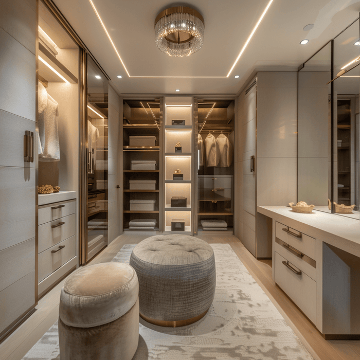 Tips for Lighting Your Walk-in Closet