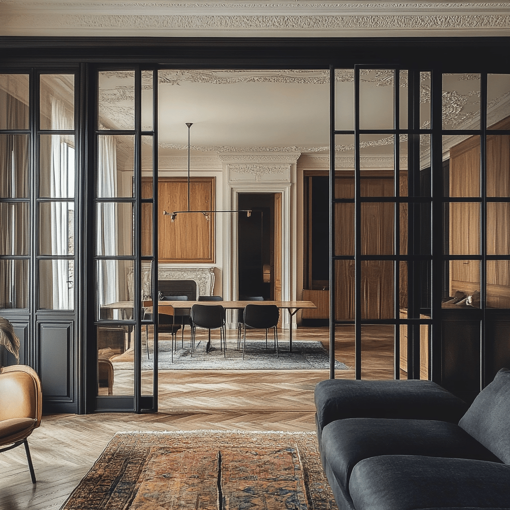 Create a Separation Between the Entryway and the Living Room