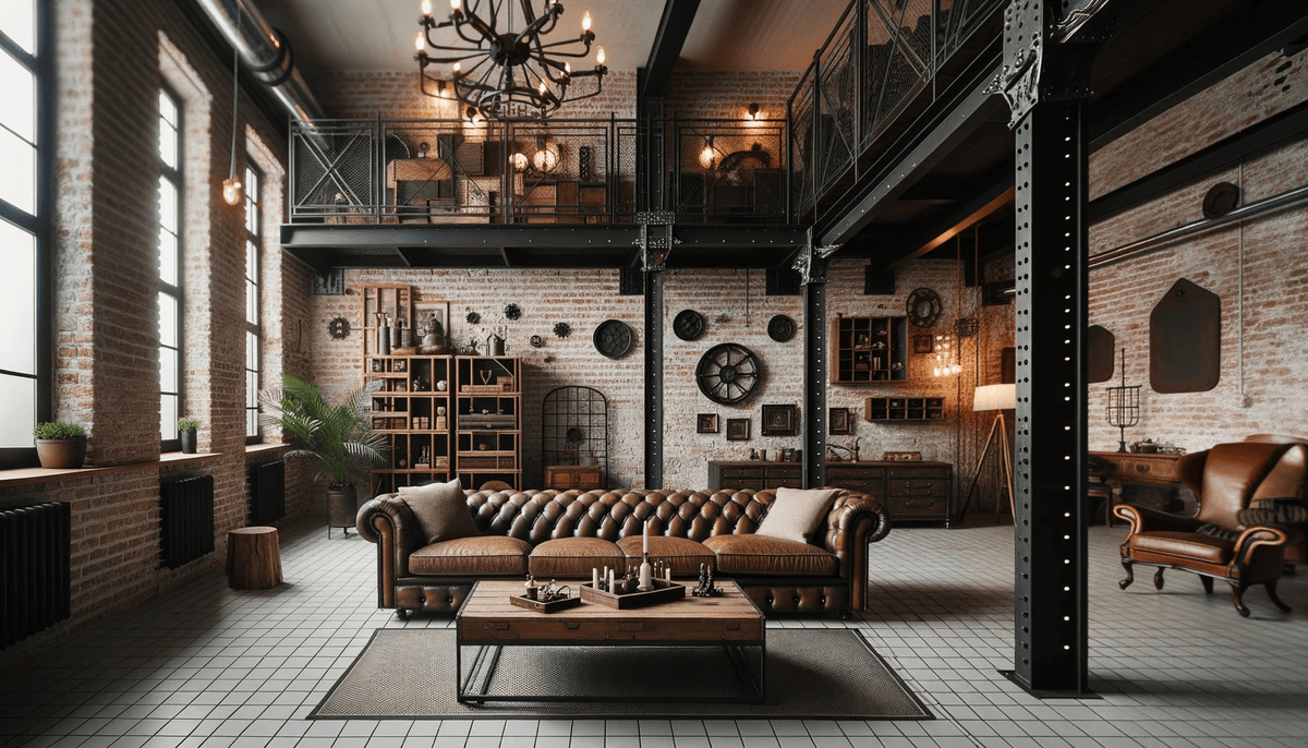 Ideas for modern industrial decor: The perfect blend of urban and elegance