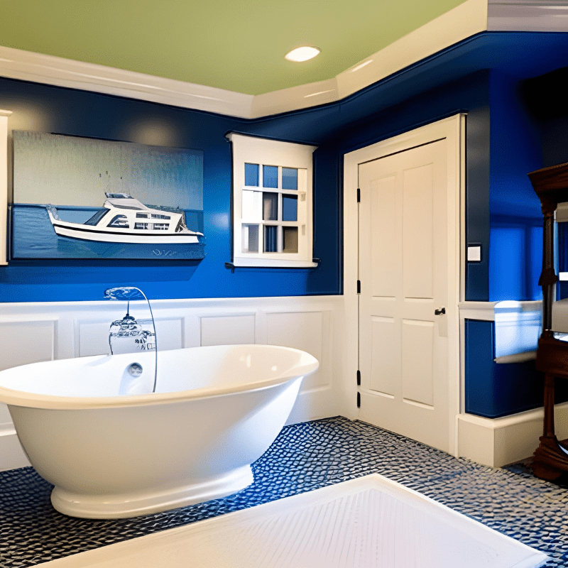 Ideas for nautical decor in your bathroom: Create a maritime oasis in your home!