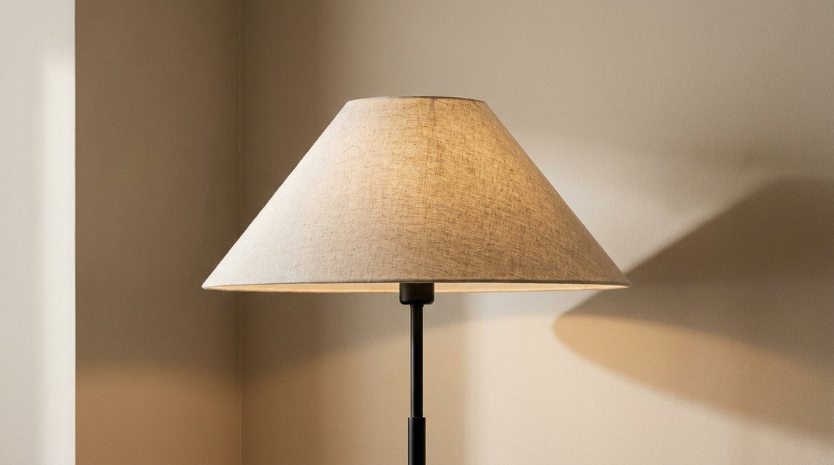 Large lampshade: how to choose the right one for your room