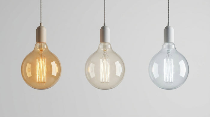 XXL decorative bulbs: which color temperature per room