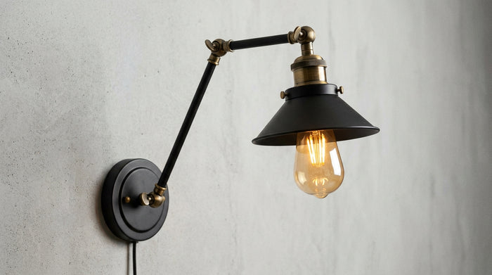Vintage wall lamps: the industrial style guide