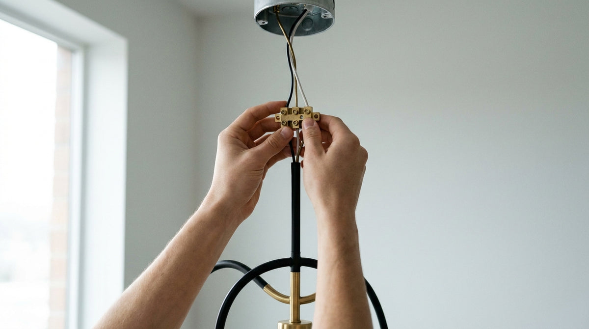 Installing a light fixture: the safe, step-by-step guide