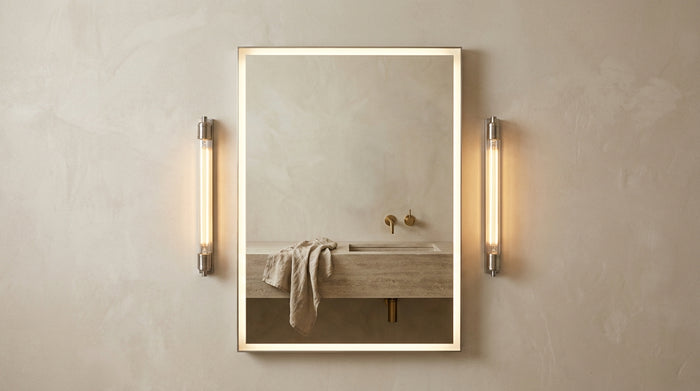 change bathroom mirror light bulb