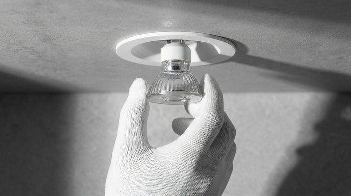 change spotlight bulb