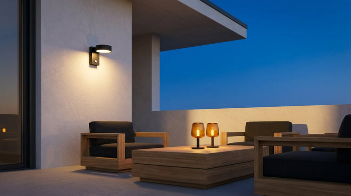How to properly light your terrace?