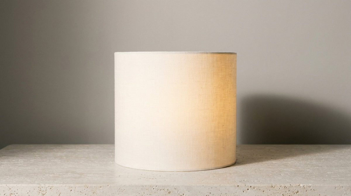 How to change the fabric of a lampshade