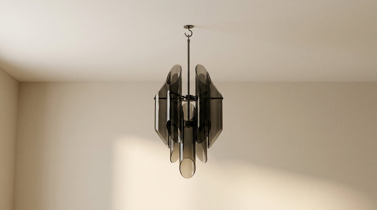 How to attach a chandelier to the ceiling with a hook