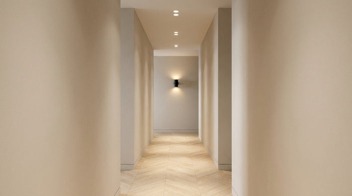 Éclairage couloir en spots : nombre, distance et couleur