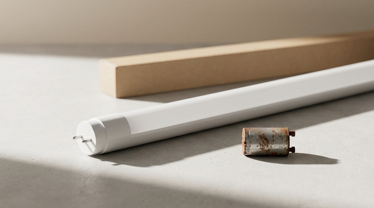 Do you need a starter for an LED tube?